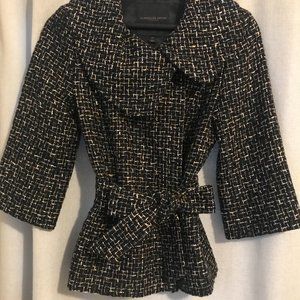 Classiques Entier Black Tweed Jacket